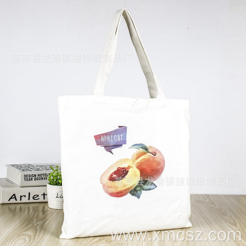 Advertising custom print shopping tote bag for gift